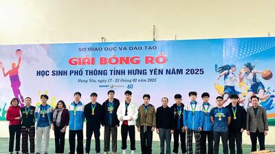 Giải bóng rổ HSPT tỉnh Hưng Yên năm 2025